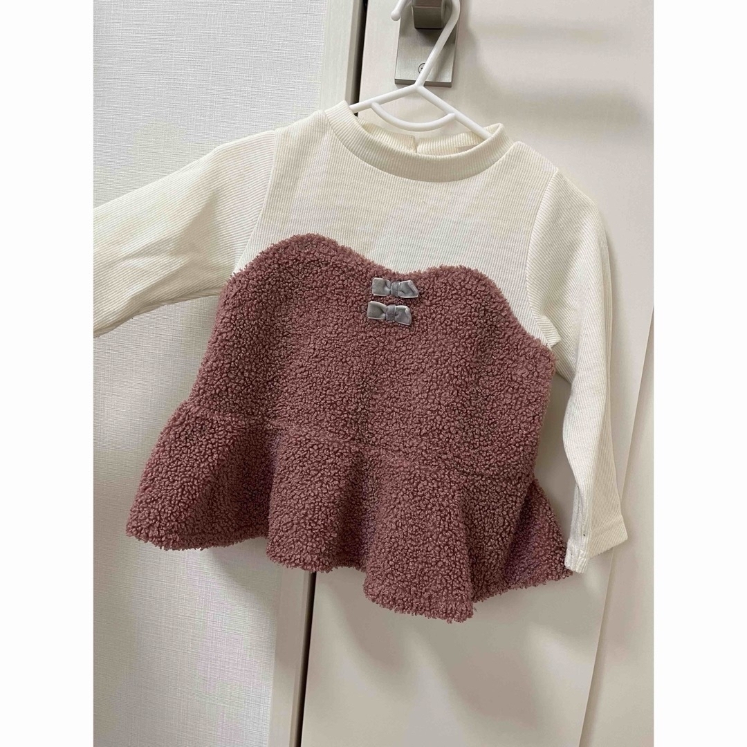 petit main(プティマイン)のpetit main トップス 90 キッズ/ベビー/マタニティのキッズ服女の子用(90cm~)(Tシャツ/カットソー)の商品写真