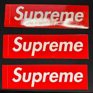 シュプリーム(Supreme)の【残り6セット】supreme ステッカー　3枚セット(その他)