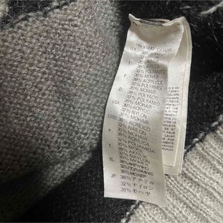 00’s DIESEL モヘヤニット ボーダー アーカイブ グランジ Y2K