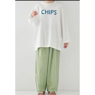 ネストローブ(nest Robe)のネストローブ CHIPS ビッグTシャツ UpcycleLino(シャツ/ブラウス(長袖/七分))