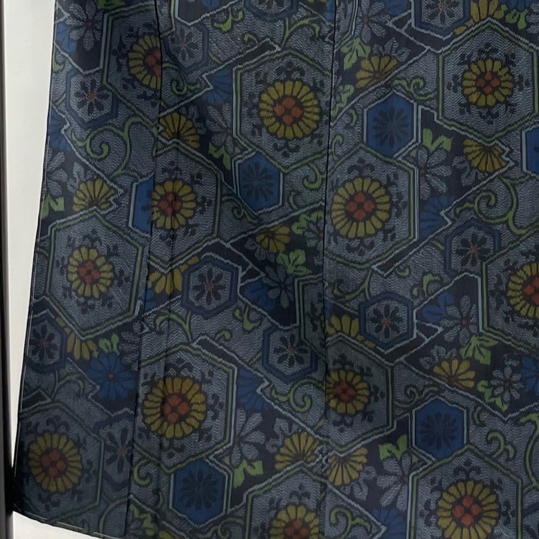 紬 身丈152cm 裄丈62.5cm 正絹 秀品