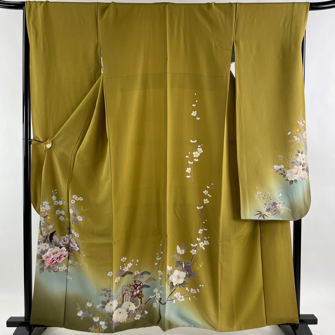 振袖 身丈161.5cm 裄丈68cm 正絹 美品 秀品-