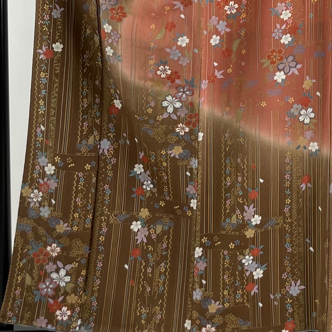 訪問着 身丈158cm 裄丈66cm 正絹 美品 秀品
