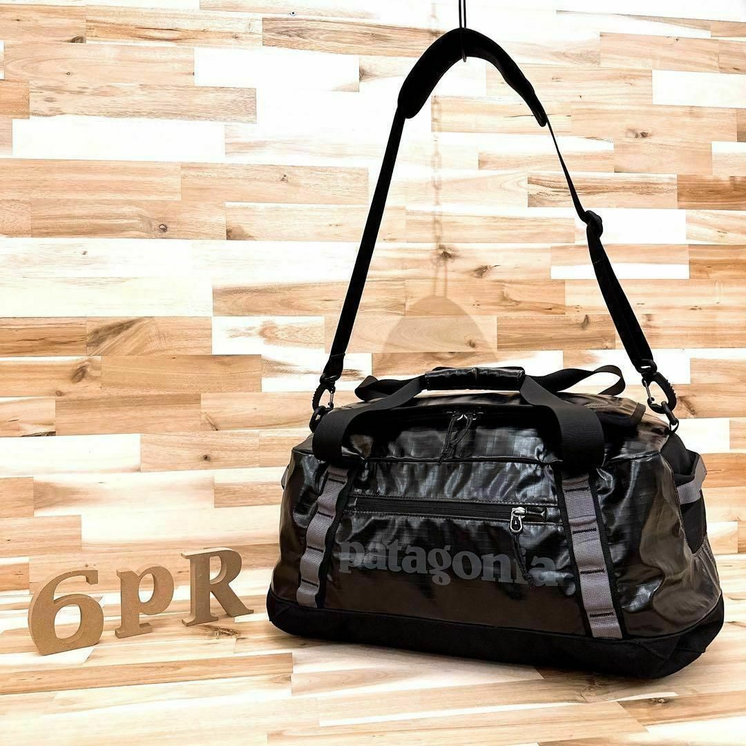 美品/廃盤【パタゴニア】patagonia ブラックホール ダッフルバッグ 黒 | フリマアプリ ラクマ