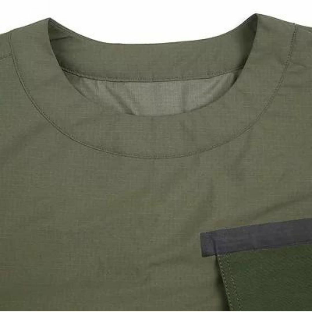 サカイ メンズ シャツ トップス Shirts Military green-
