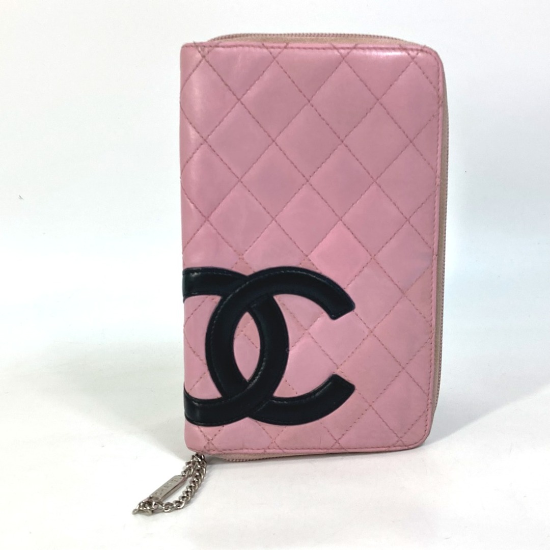 シャネル CHANEL CC ココマーク A26710 カンボンライン オーガナイザー トラベルケース ウォレット 長財布 レザー ピンク |  フリマアプリ ラクマ