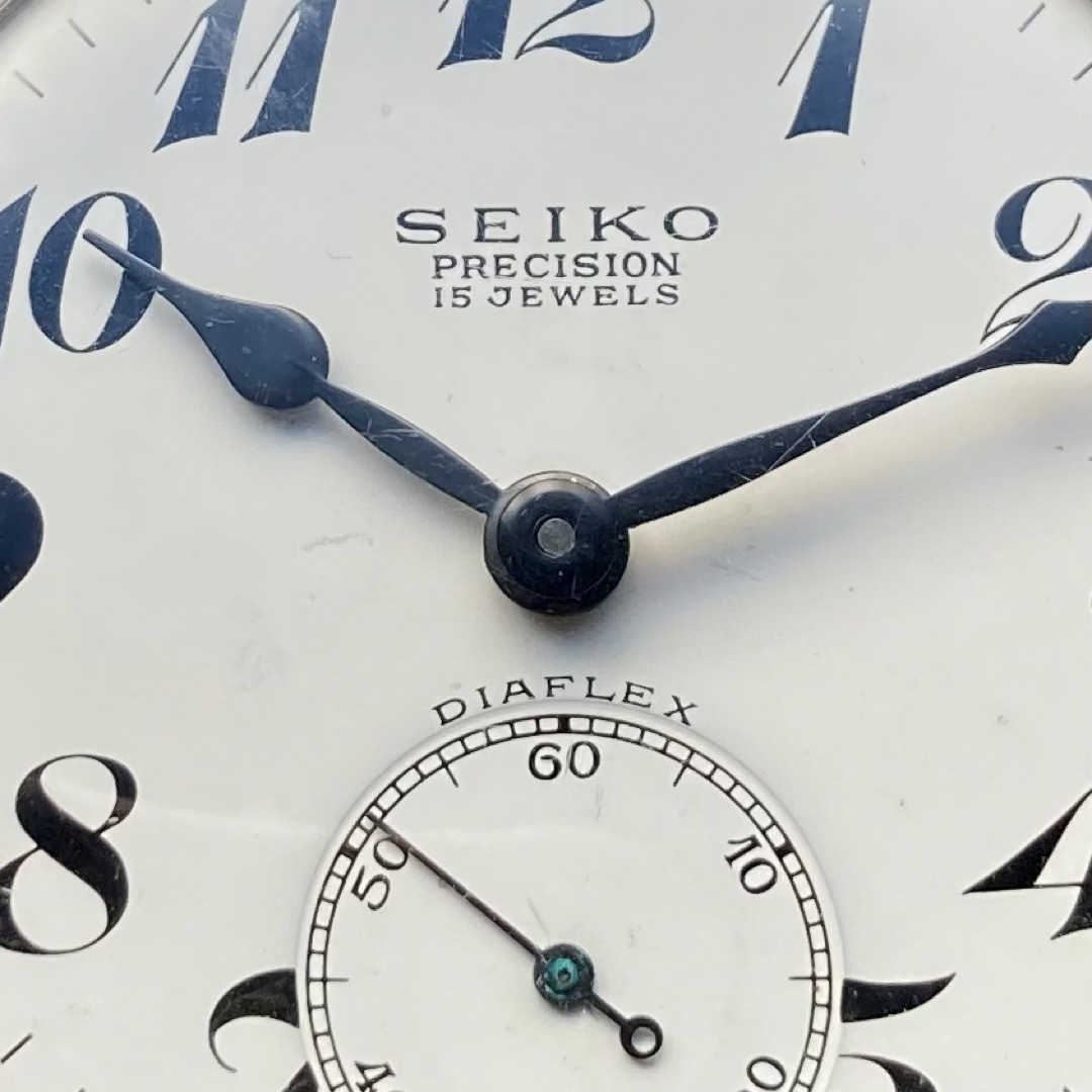 SEIKO(セイコー)の【動作良好】セイコー SEIKO 懐中時計 鉄道 1967年 手巻き シルバー メンズの時計(その他)の商品写真