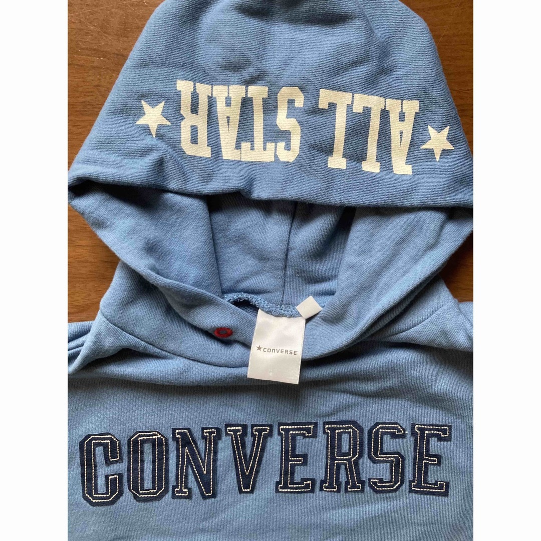 CONVERSE(コンバース)のコンバース　フード付きパーカー キッズ/ベビー/マタニティのキッズ服男の子用(90cm~)(Tシャツ/カットソー)の商品写真