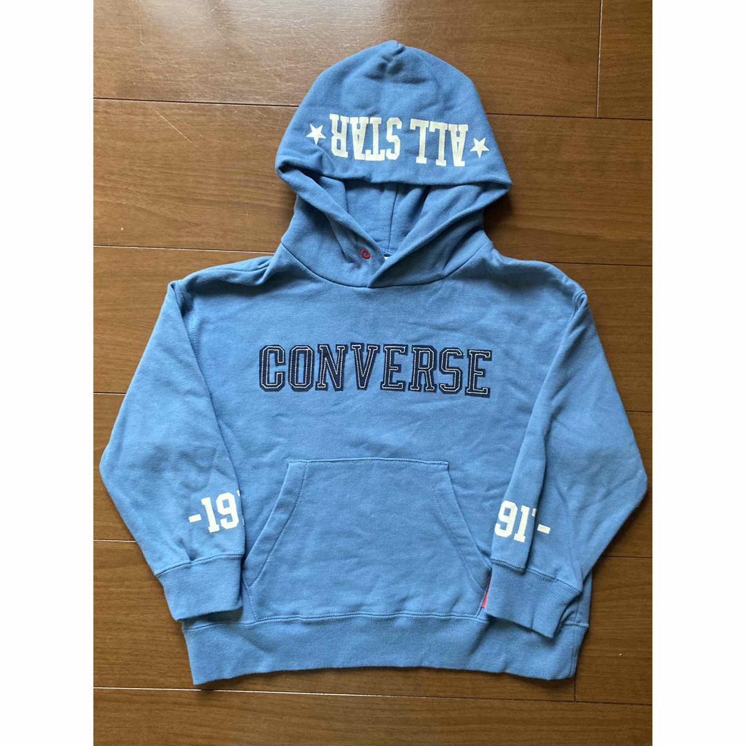 CONVERSE(コンバース)のコンバース　フード付きパーカー キッズ/ベビー/マタニティのキッズ服男の子用(90cm~)(Tシャツ/カットソー)の商品写真