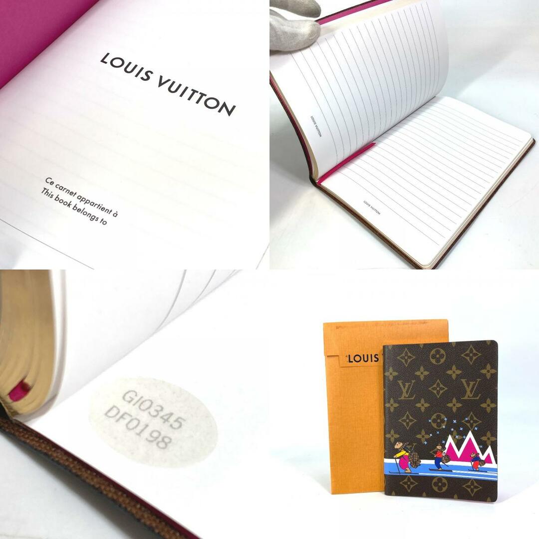 LOUIS VUITTON(ルイヴィトン)のルイヴィトン LOUIS VUITTON カイエクレマンス GI0345 モノグラム ノート ステーショナリー ノートブック モノグラムキャンバス ブラウン 未使用 インテリア/住まい/日用品の文房具(ノート/メモ帳/ふせん)の商品写真