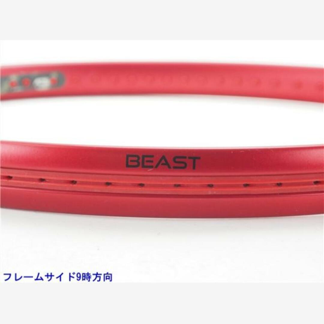 テニスラケット プリンス ビースト 100 (300g) 2019年モデル (G2)PRINCE BEAST 100 (300g) 2019ガット無しグリップサイズ