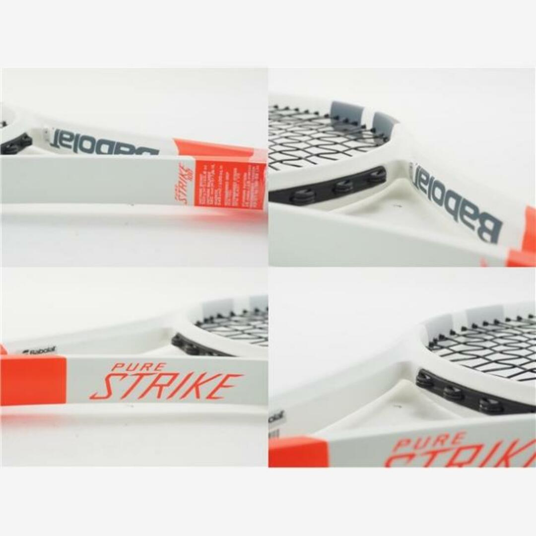 270インチフレーム厚テニスラケット バボラ ピュア ストライク 100 2017年モデル (G2)BABOLAT PURE STRIKE 100 2017