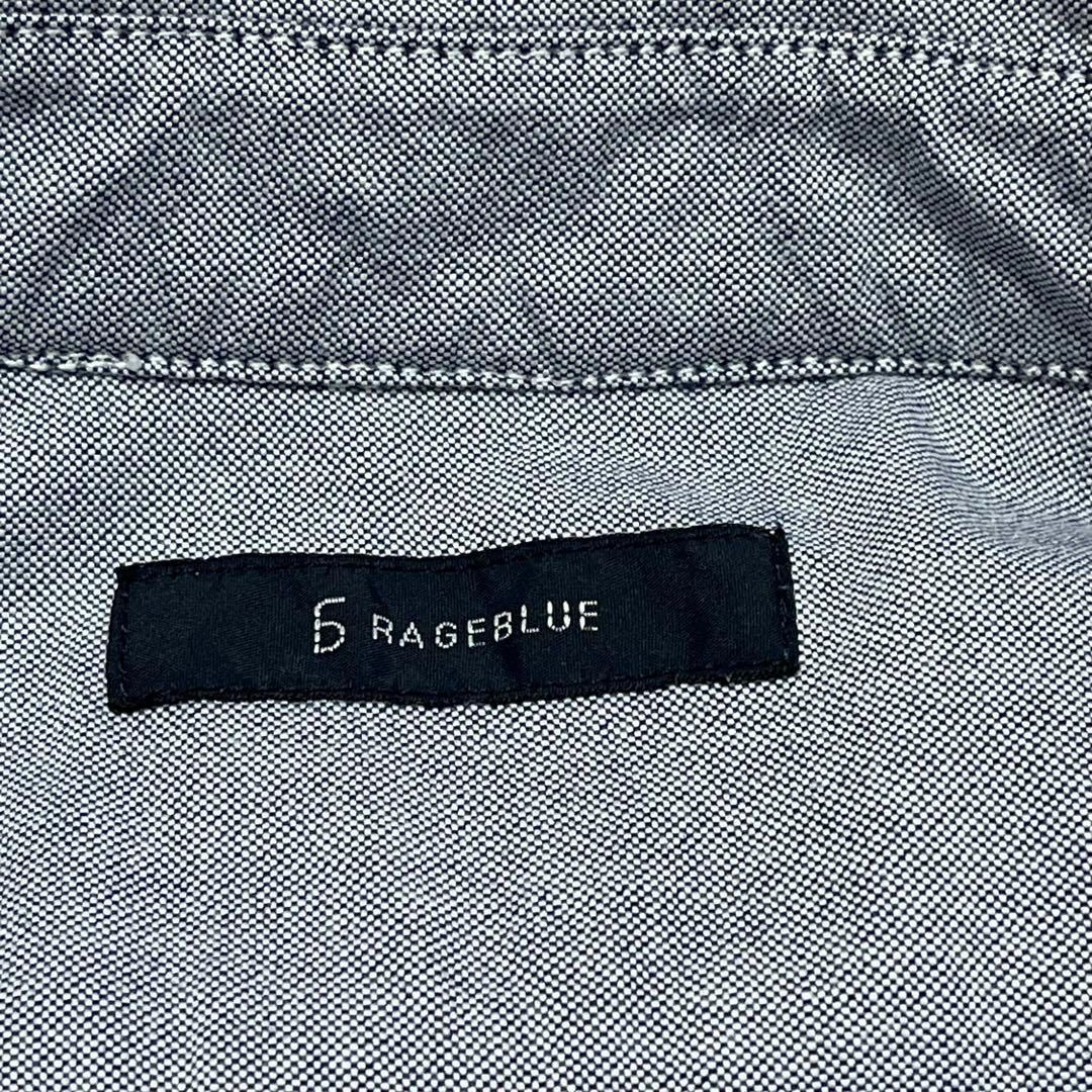 RAGEBLUE(レイジブルー)の♈特価品♈メンズ♈　RAGEBLUE 長袖　ボタンダウンシャツ sizeM メンズのトップス(シャツ)の商品写真