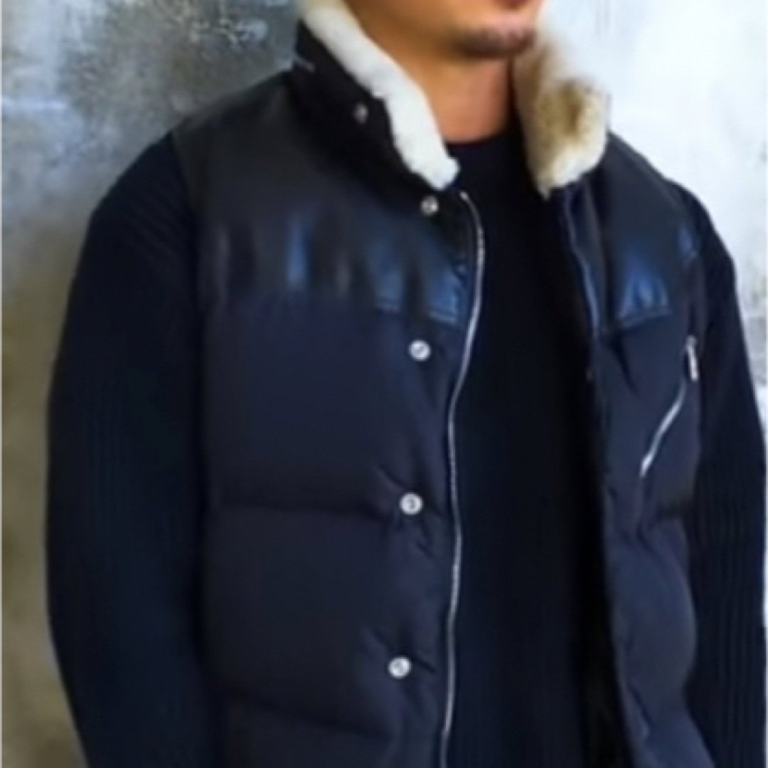 MONCLER - MONCLER AVORD ダウンベスト ブラック サイズ1の通販 by