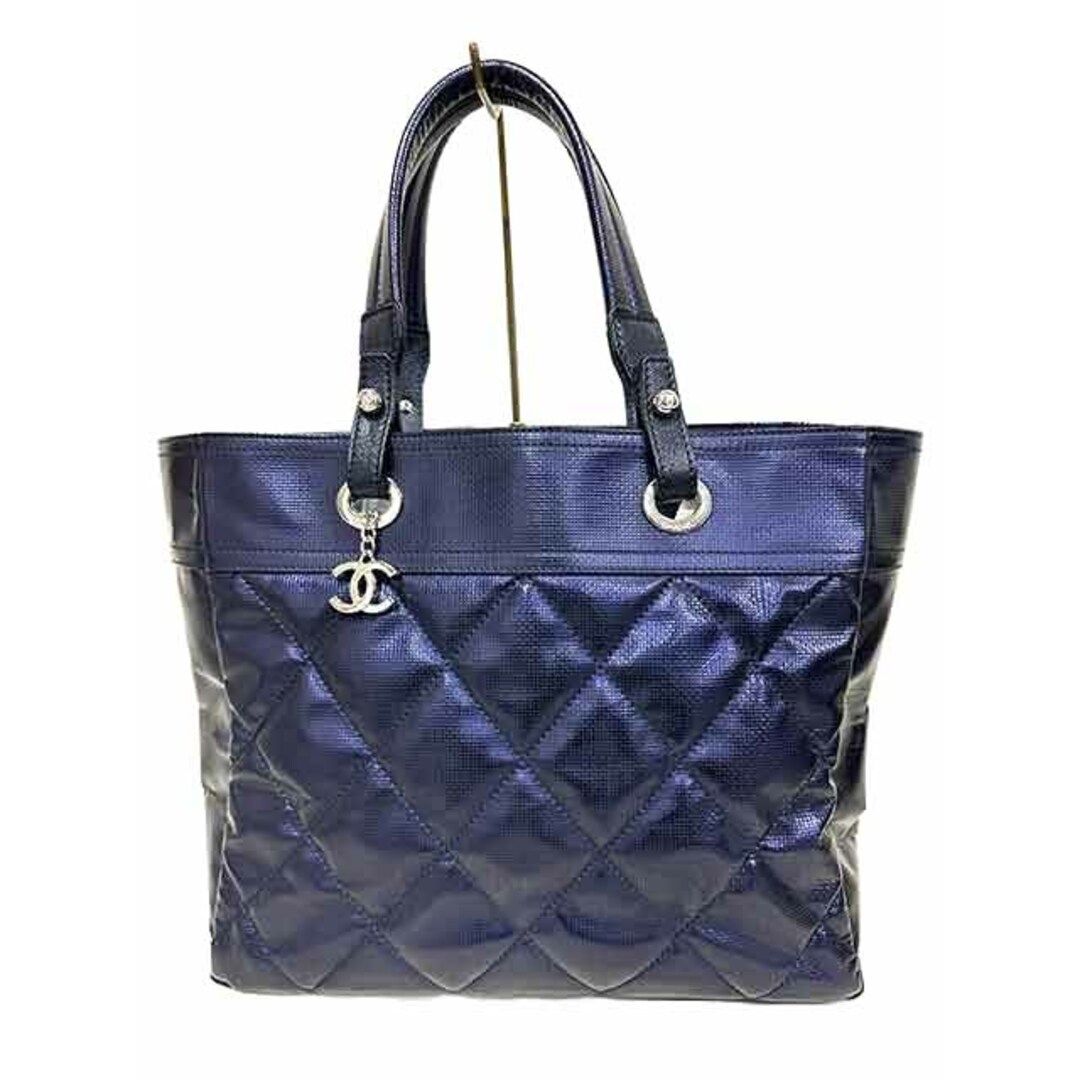 CHANEL シャネル バッグ トートバッグ パープル パリビアリッツMM 紫-