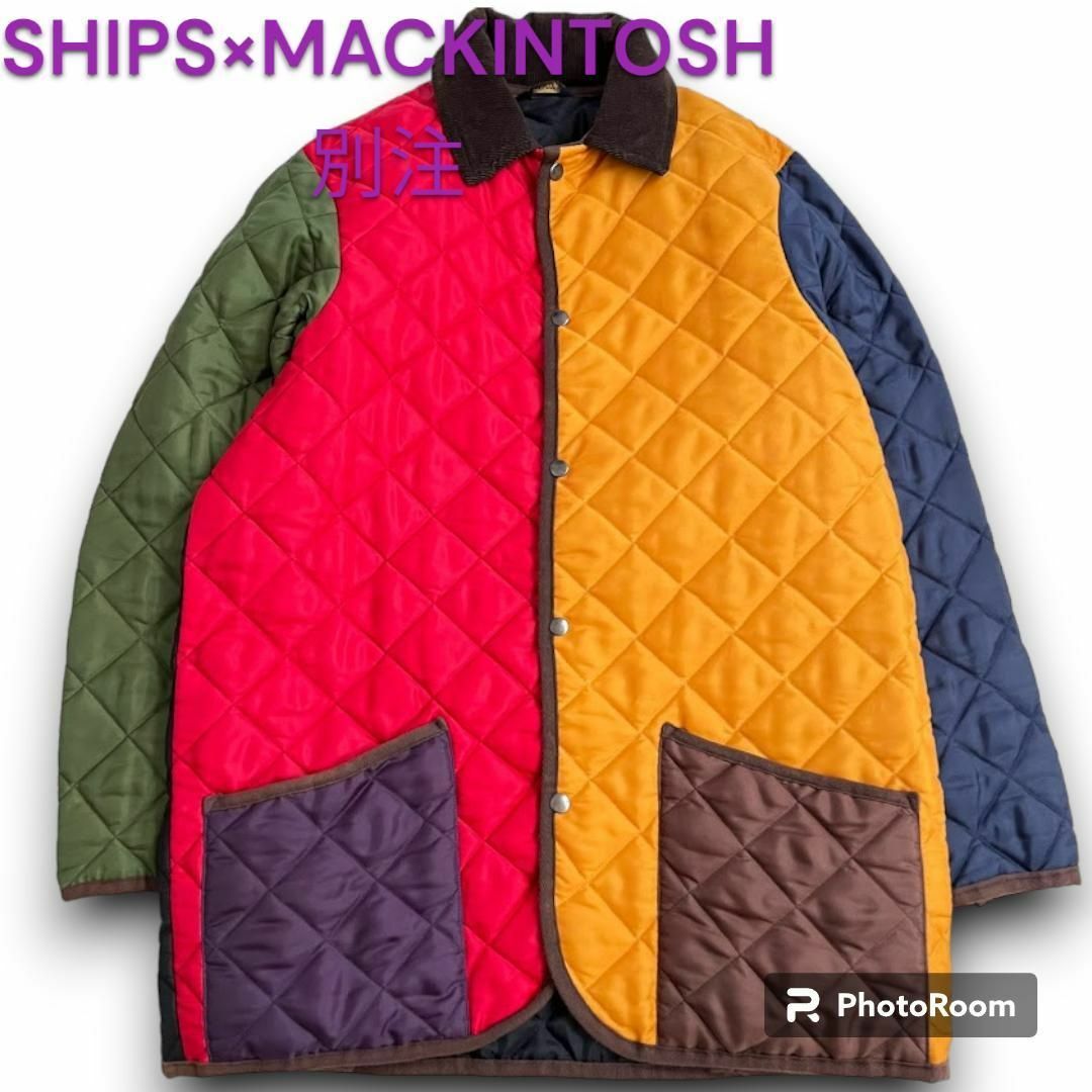 MACKINTOSH マッキントッシュ SHIPS別注 キルティングジャケット