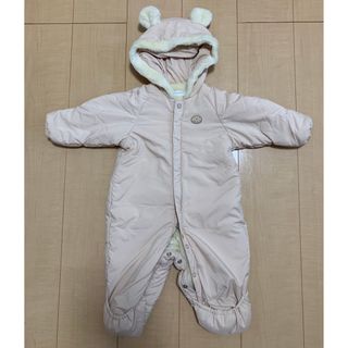 ミキハウス(mikihouse)の【ミキハウス】【美品】カバーオール　防寒着　ジャンプスーツ(カバーオール)