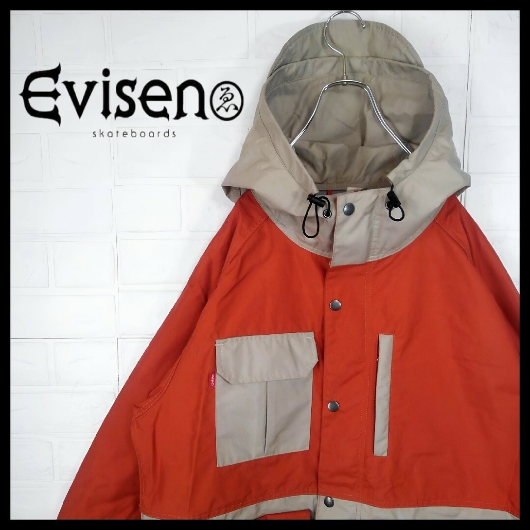 EVISEN SKATEBOARDS》ビッグシルエット マウンテンジャケット-