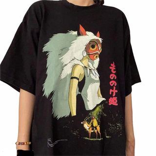 美品 もののけ姫 Tシャツ XL ジブリ 宮崎駿　コダマ