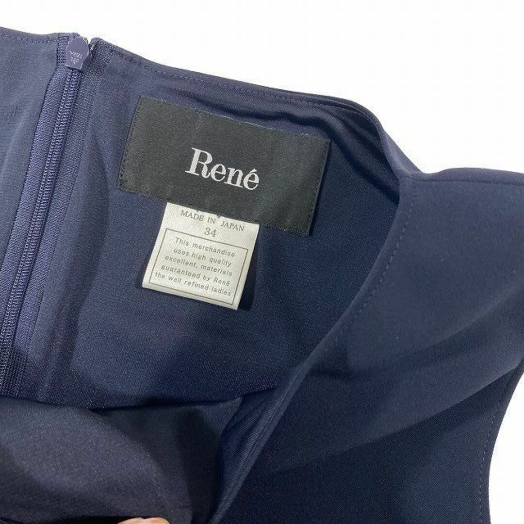 René(ルネ)の23SS ルネ Rene スプリングデイリードレス ワンピース ノースリーブ レディースのワンピース(ひざ丈ワンピース)の商品写真