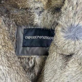 EMPORIO ARMANI アルマーニ ファージャケット スタンドカラー