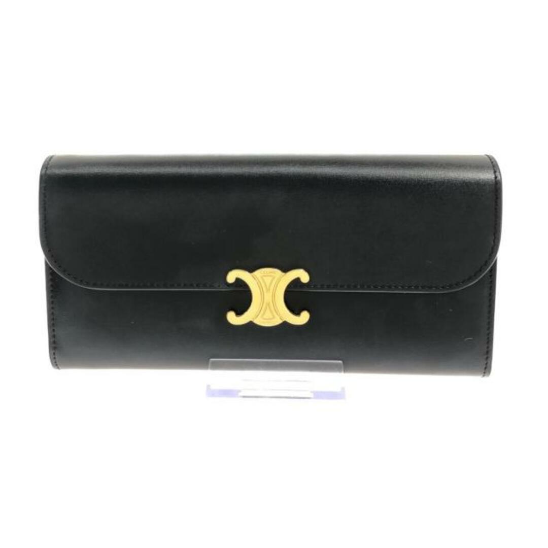 CELINE(セリーヌ) 長財布 黒 レザー - www.sorbillomenu.com