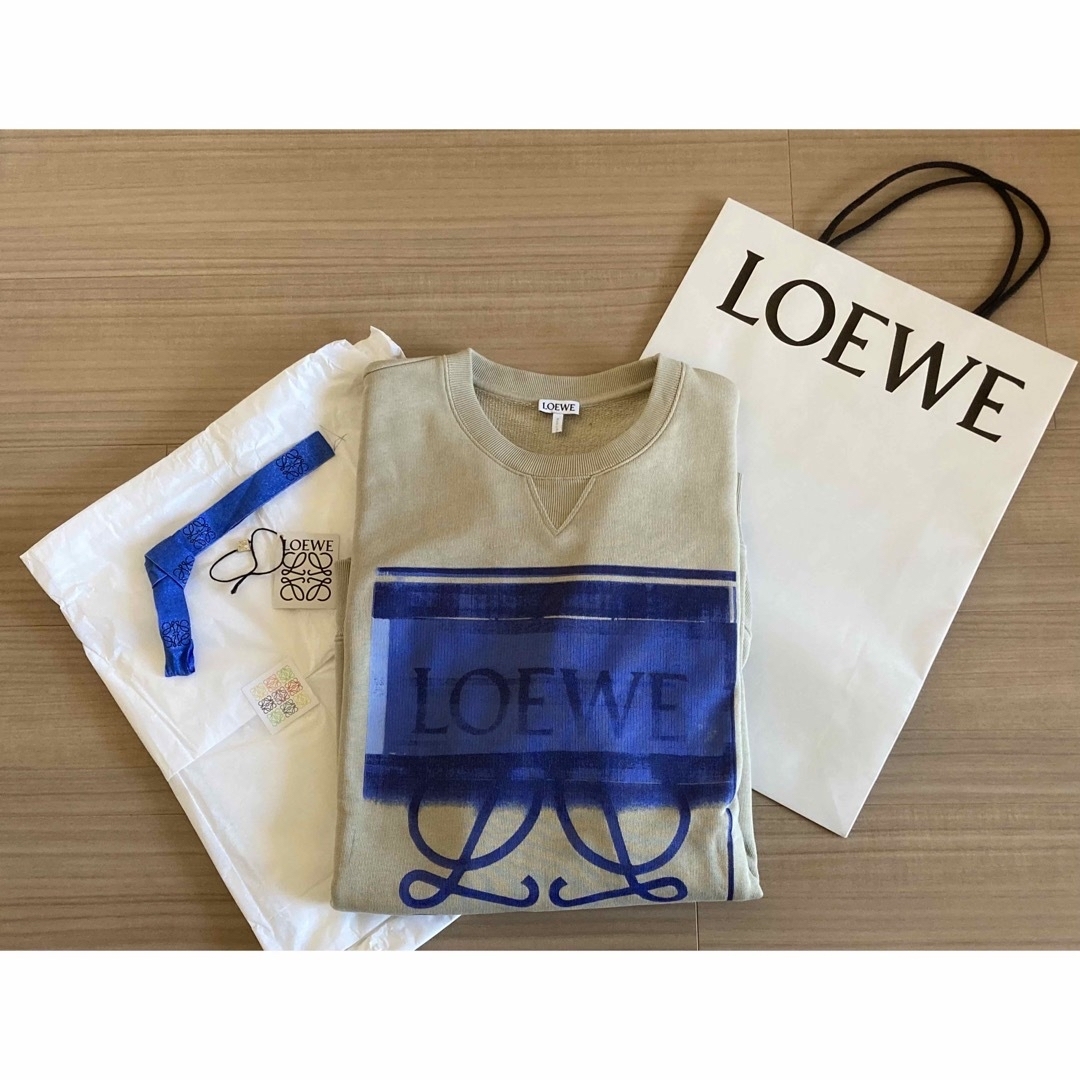 極美品 LOEWE ロエベ スウェット メンズ アナグラム