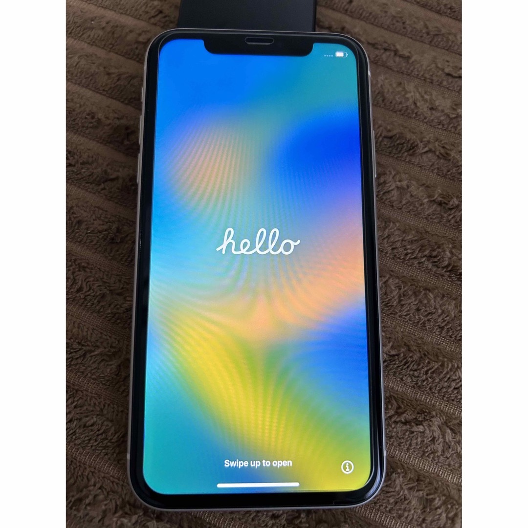 Apple(アップル)のApple アップル iPhone11 64GB ホワイト スマホ/家電/カメラのスマートフォン/携帯電話(スマートフォン本体)の商品写真