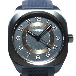 Hermes - エルメス HERMES H08 SP1.741a チャコール チタン メンズ ...