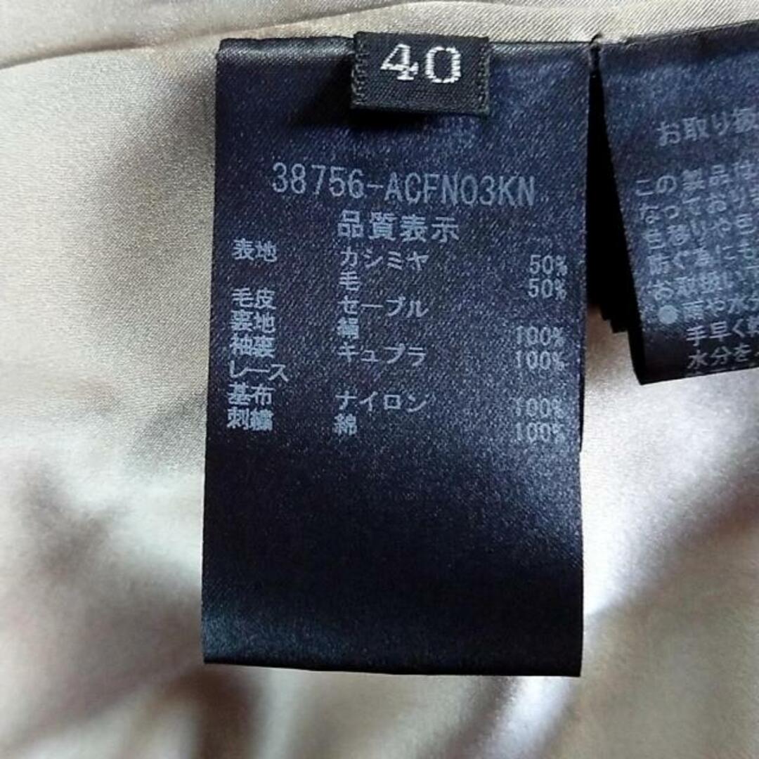 FOXEY - フォクシー コート サイズ40 M レディースの通販 by ブラン