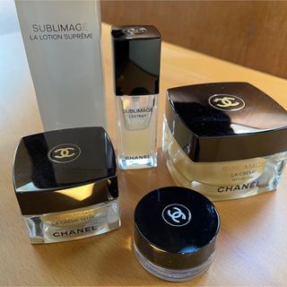 シャネル(CHANEL)のシャネル　サブリマージュ 空き容器　ラクレーム　ラローションシュプレームほか(フェイスクリーム)