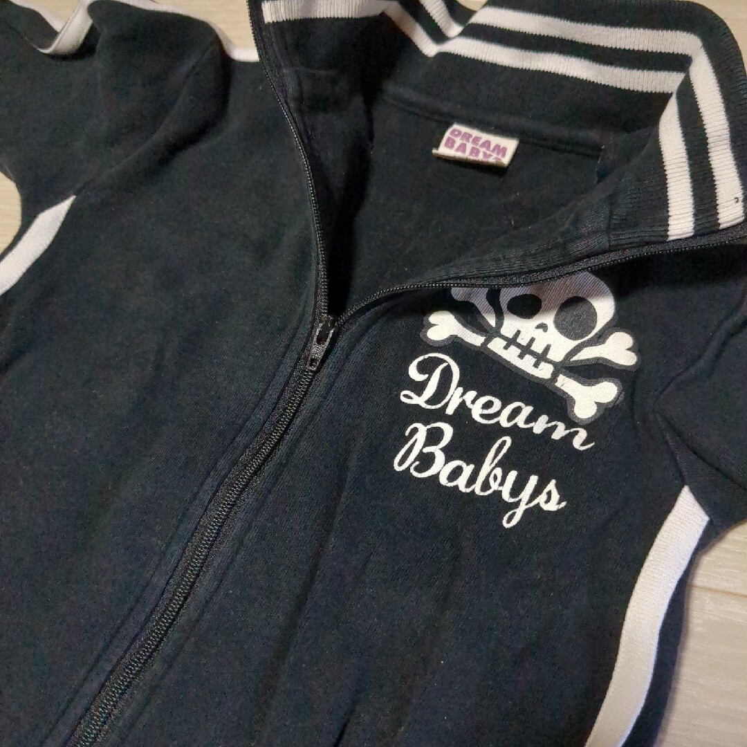 DREAMBABYS(ドリームベイビーズ)のDREAM　BABYS　90サイズ　ロンパース　ロック　ドリームベイビーズ キッズ/ベビー/マタニティのベビー服(~85cm)(ロンパース)の商品写真