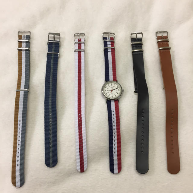 TIMEX(タイメックス)の【美品】TIMEXの時計、ベルト×6 メンズの時計(腕時計(アナログ))の商品写真