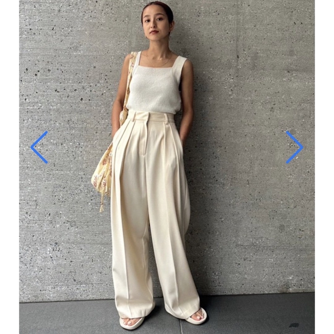 TODAYFUL - todayful Tuck Twill Trousers エクリュの通販 by ITO