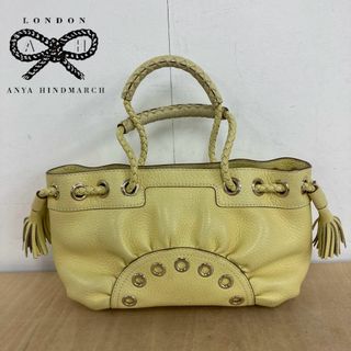 アニヤハインドマーチ(ANYA HINDMARCH)のANYA HINDMARCH トートバッグ ハンドバッグ タッセル レザー(ハンドバッグ)