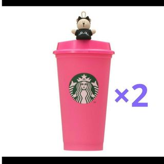 スターバックス(Starbucks)のハロウィン2023リユーザブルカップ+ドリンクホールキャップベアリスタ(その他)