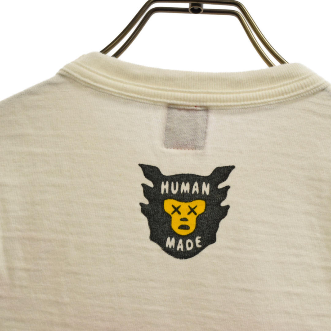 HUMAN MADE ヒューマンメイド 21AW×KAWS T-SHIRT #1×カウズ フロント