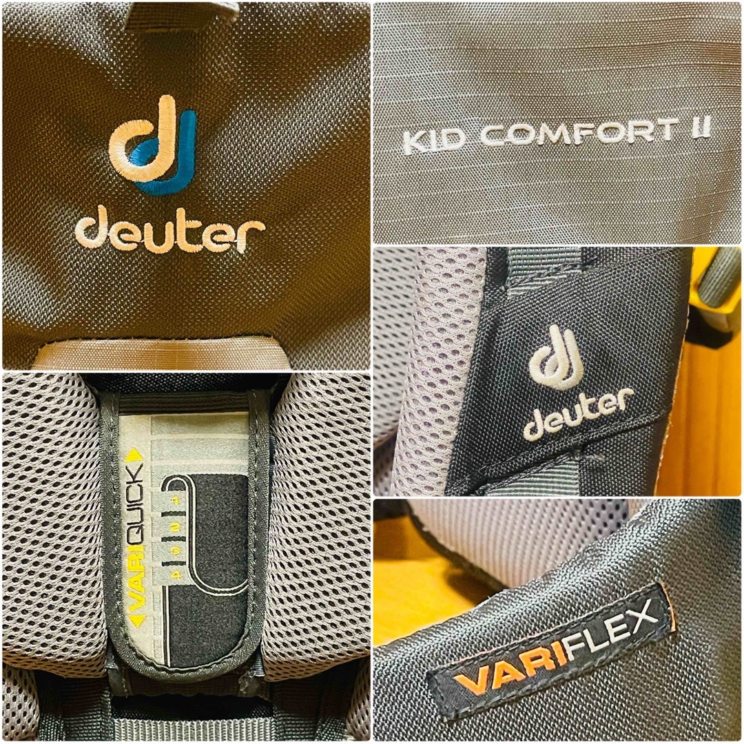 Deuter(ドイター)の【いず様専用】DEUTER KID COMFORT Ⅱ サンルーフ・レインカバー スポーツ/アウトドアのアウトドア(登山用品)の商品写真