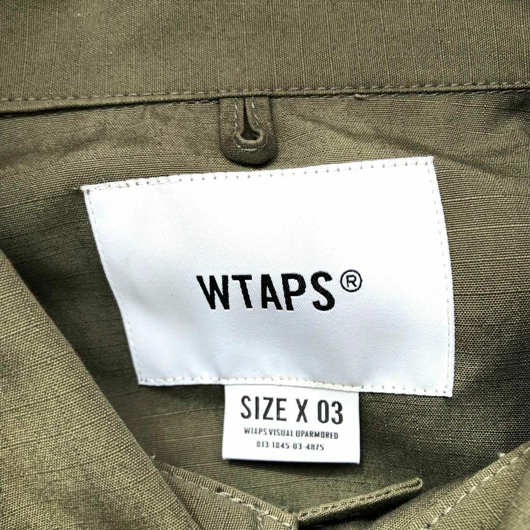 W)taps(ダブルタップス)の【極美品】WTAPS ジャングルジャケット X03 21SS オリーブ メンズのジャケット/アウター(ミリタリージャケット)の商品写真