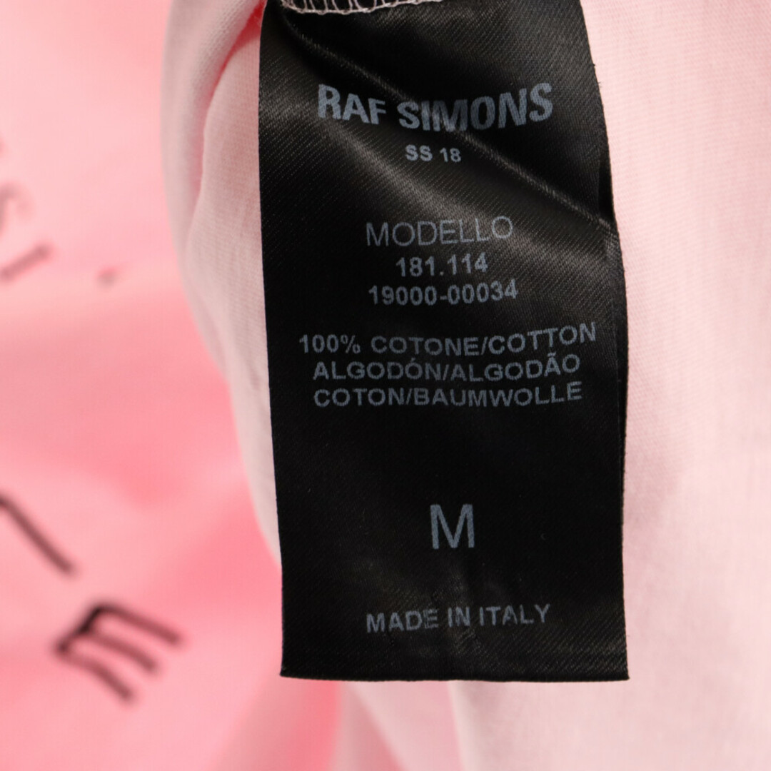 RAF SIMONS - RAF SIMONS ラフシモンズ SLIM FIT TSHIRT スリム