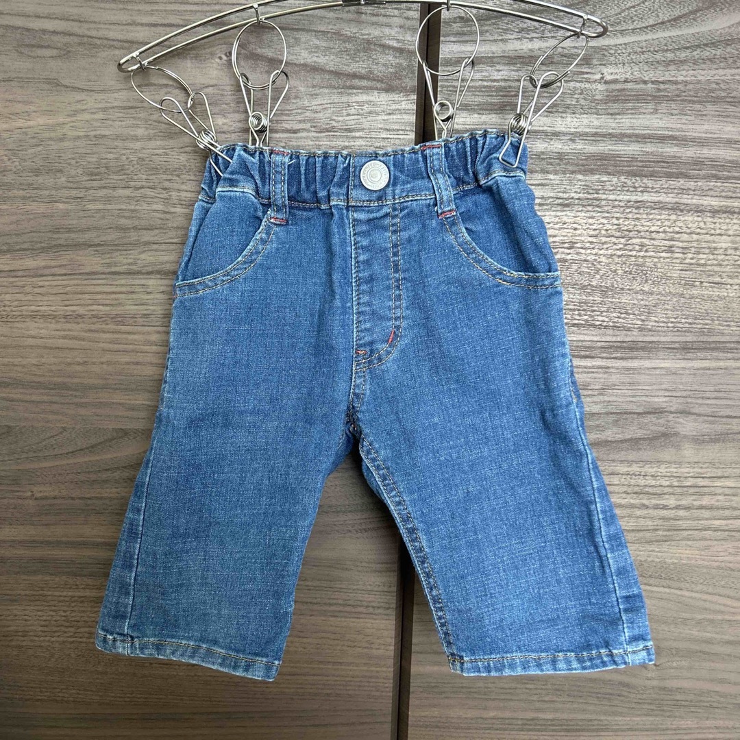 デニム　ショートパンツ　半ズボン　95㎝ キッズ/ベビー/マタニティのキッズ服男の子用(90cm~)(パンツ/スパッツ)の商品写真