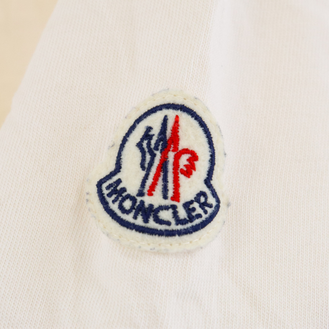 MONCLER モンクレール 22SS STUDS LOGO S/S TEE スタッズロゴ 半袖Tシャツ カットソー H10918C00015 8390T ホワイト