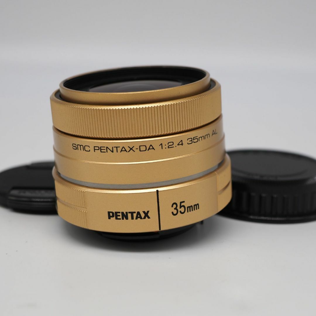 PENTAX  smc PENTAX-DA 35mm F2.4 AL ゴールド