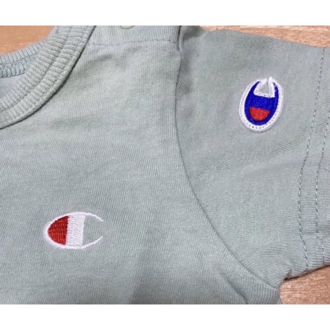 Champion(チャンピオン)のchampion ロンパース2枚セット70-80 キッズ/ベビー/マタニティのベビー服(~85cm)(ロンパース)の商品写真