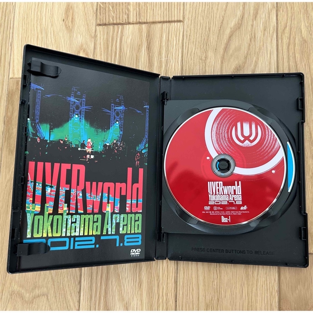 UVERworld(ウーバーワールド)のUVERworld　Yokohama　Arena DVD エンタメ/ホビーのDVD/ブルーレイ(ミュージック)の商品写真
