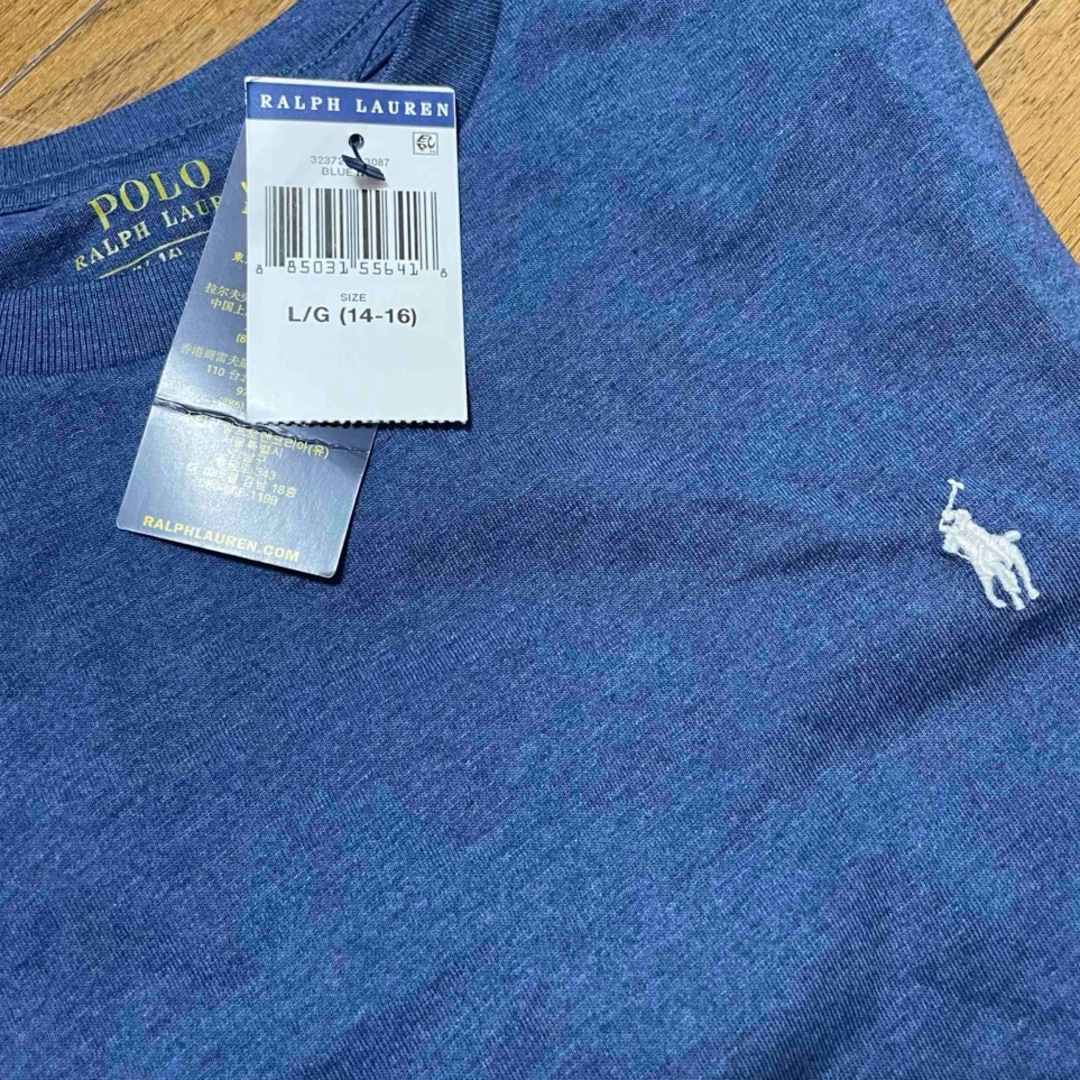 POLO RALPH LAUREN(ポロラルフローレン)のポロラルフローレン  polo ralphlauren デニム柄 Tシャツ レディースのトップス(Tシャツ(半袖/袖なし))の商品写真