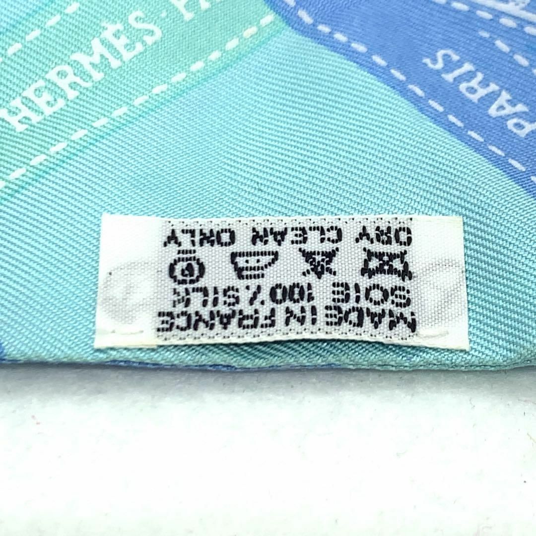 Hermes - ☆美品☆エルメス ボルデュック リボン柄 ツイリー スカーフ