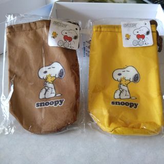 スヌーピー(SNOOPY)のボトルホルダー　２個(その他)