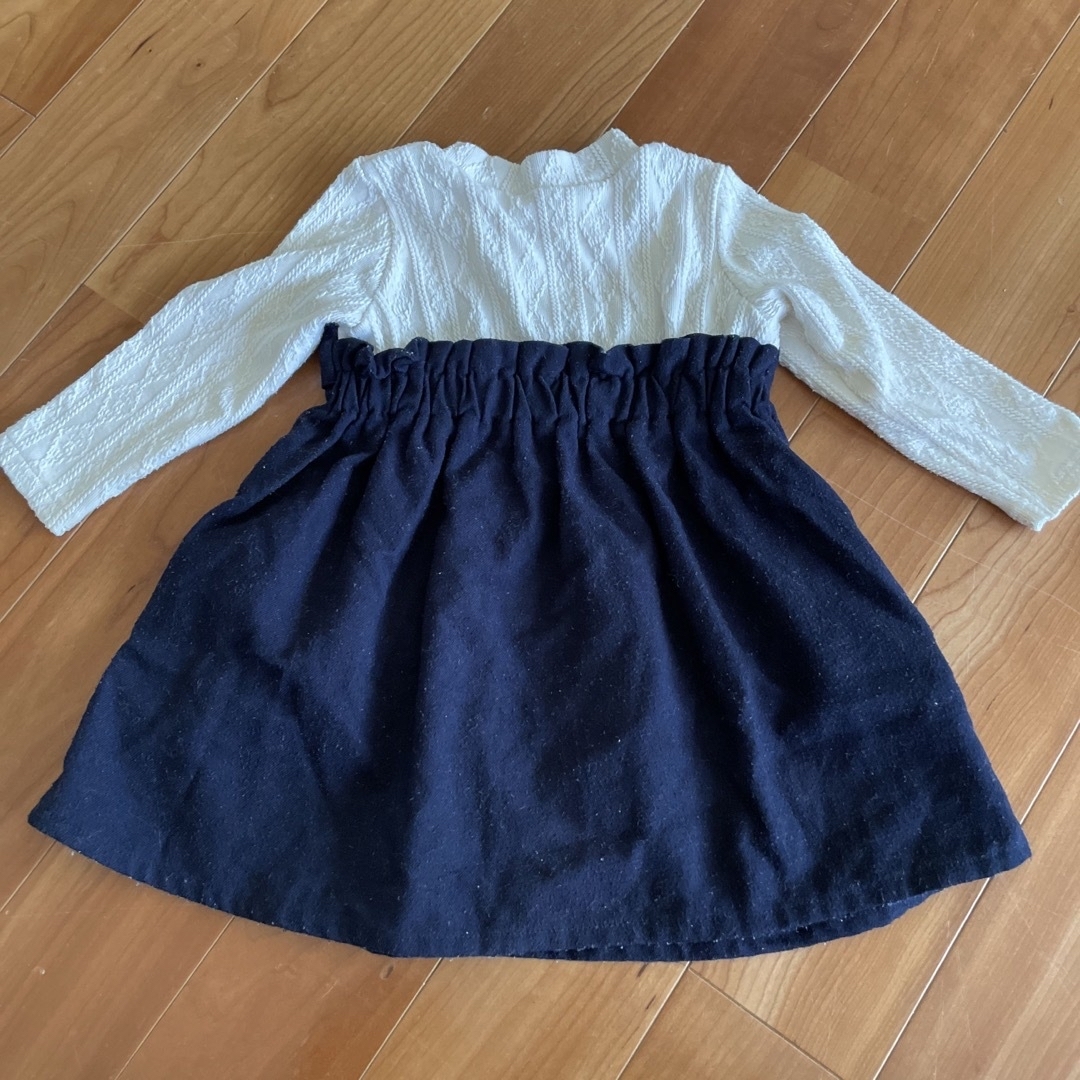 petit main(プティマイン)のpetit main ワンピース90cm キッズ/ベビー/マタニティのキッズ服女の子用(90cm~)(ワンピース)の商品写真