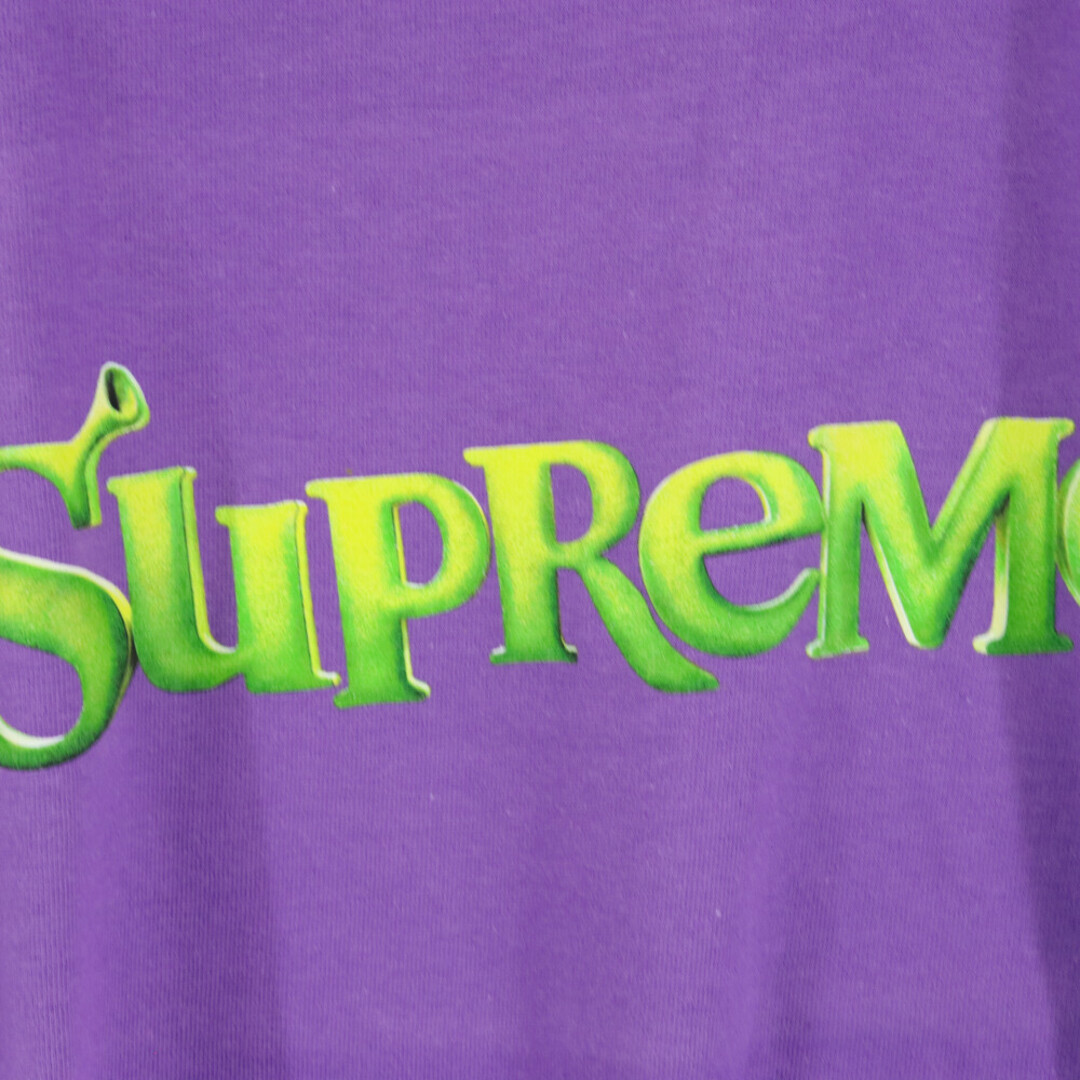 SUPREME シュプリーム 21AW Shrek Tee シュレックロゴTシャツ 半袖Tシャツ カットソー パープル